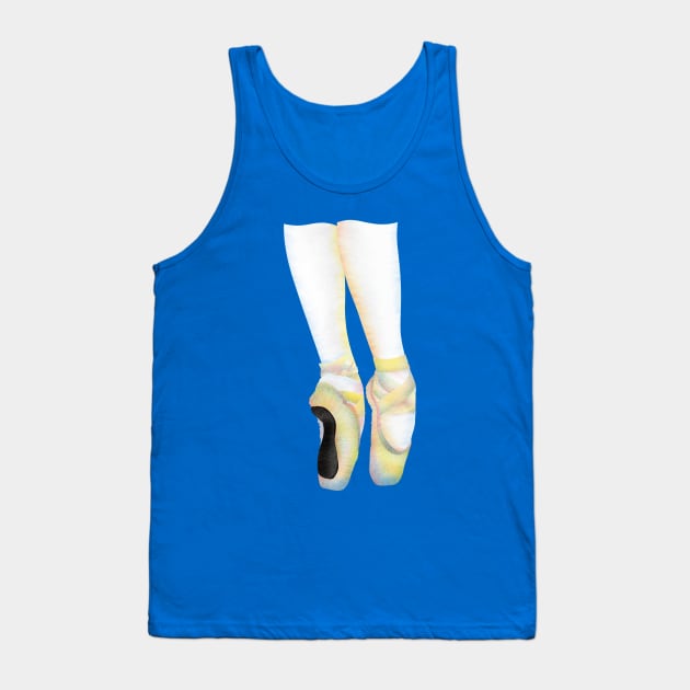 Ballet Dancer Tank Top by mailboxdisco